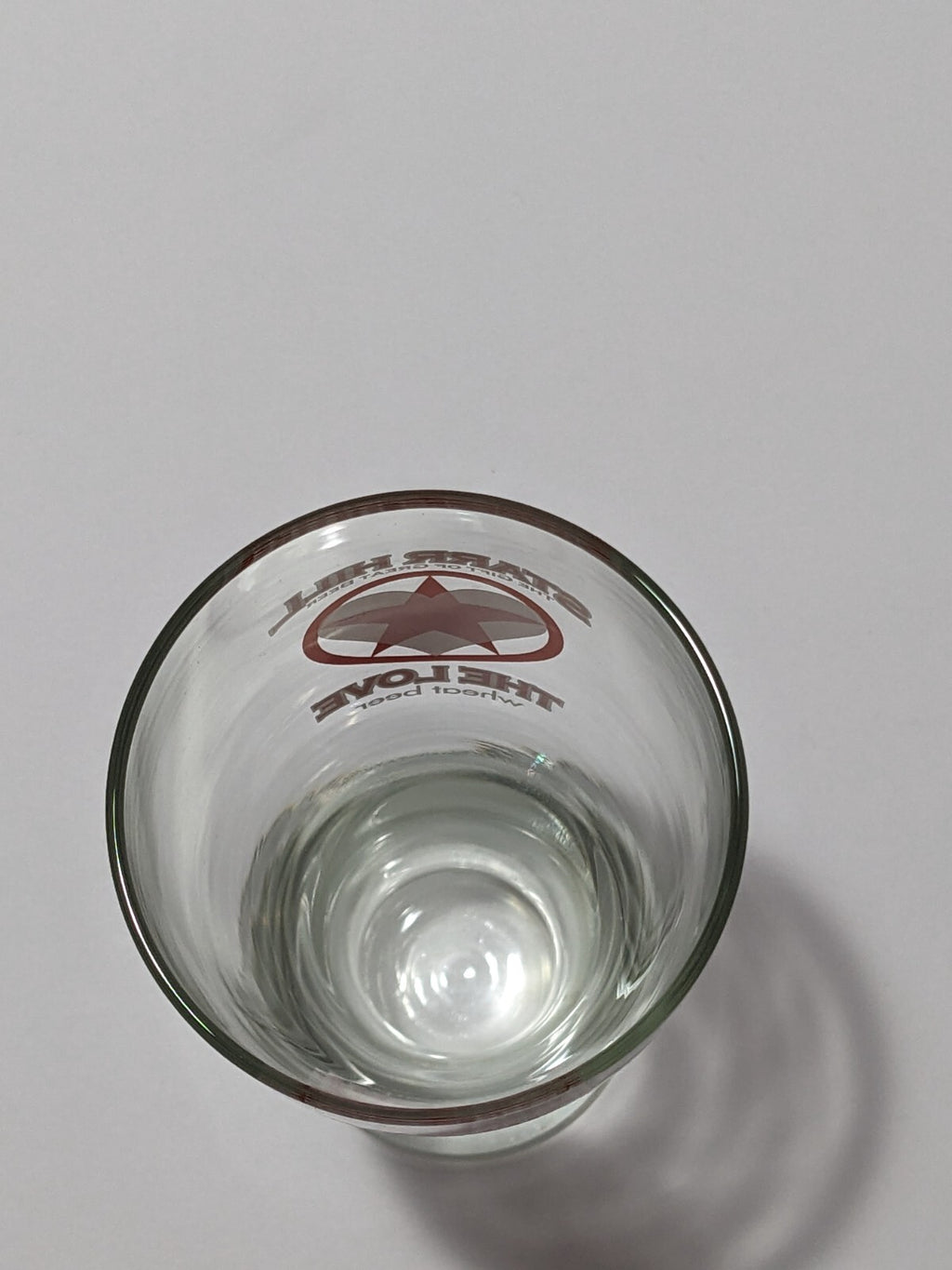 Starr Hill "The Love" Wheat Beer Tall Pint Glass