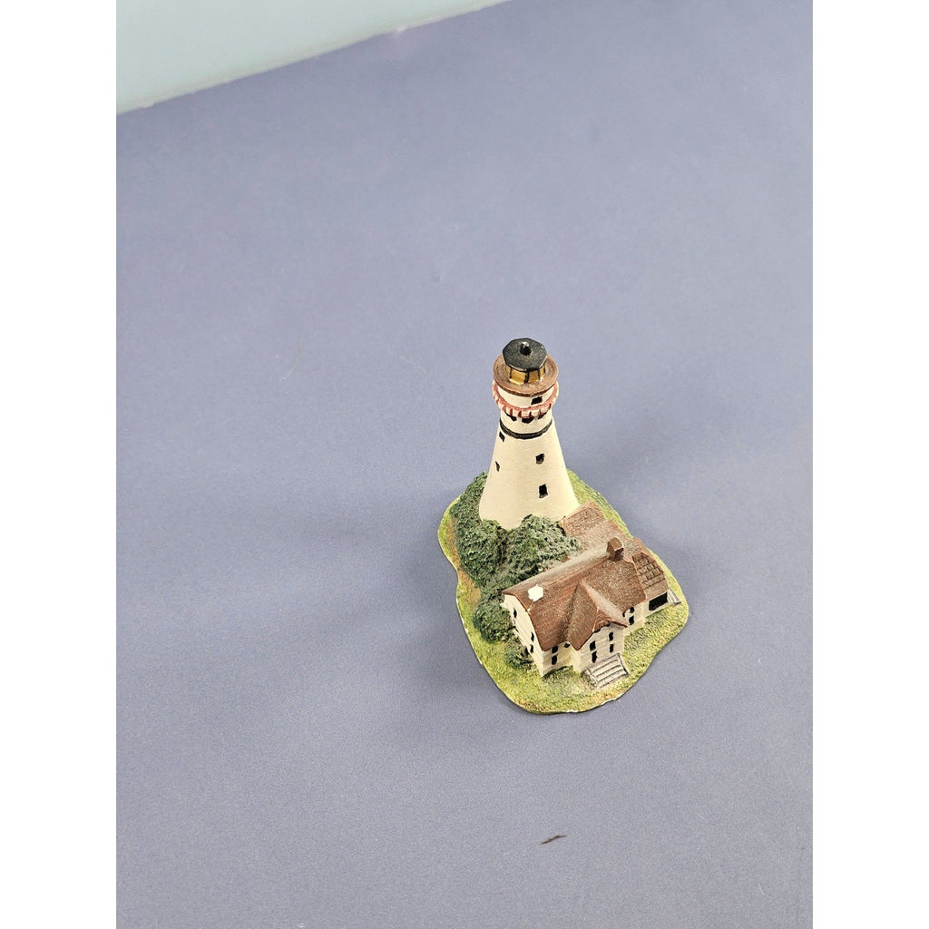 Vintage Grosse Point Lighthouse Thimble Miniature Lighthouse Souvenir
