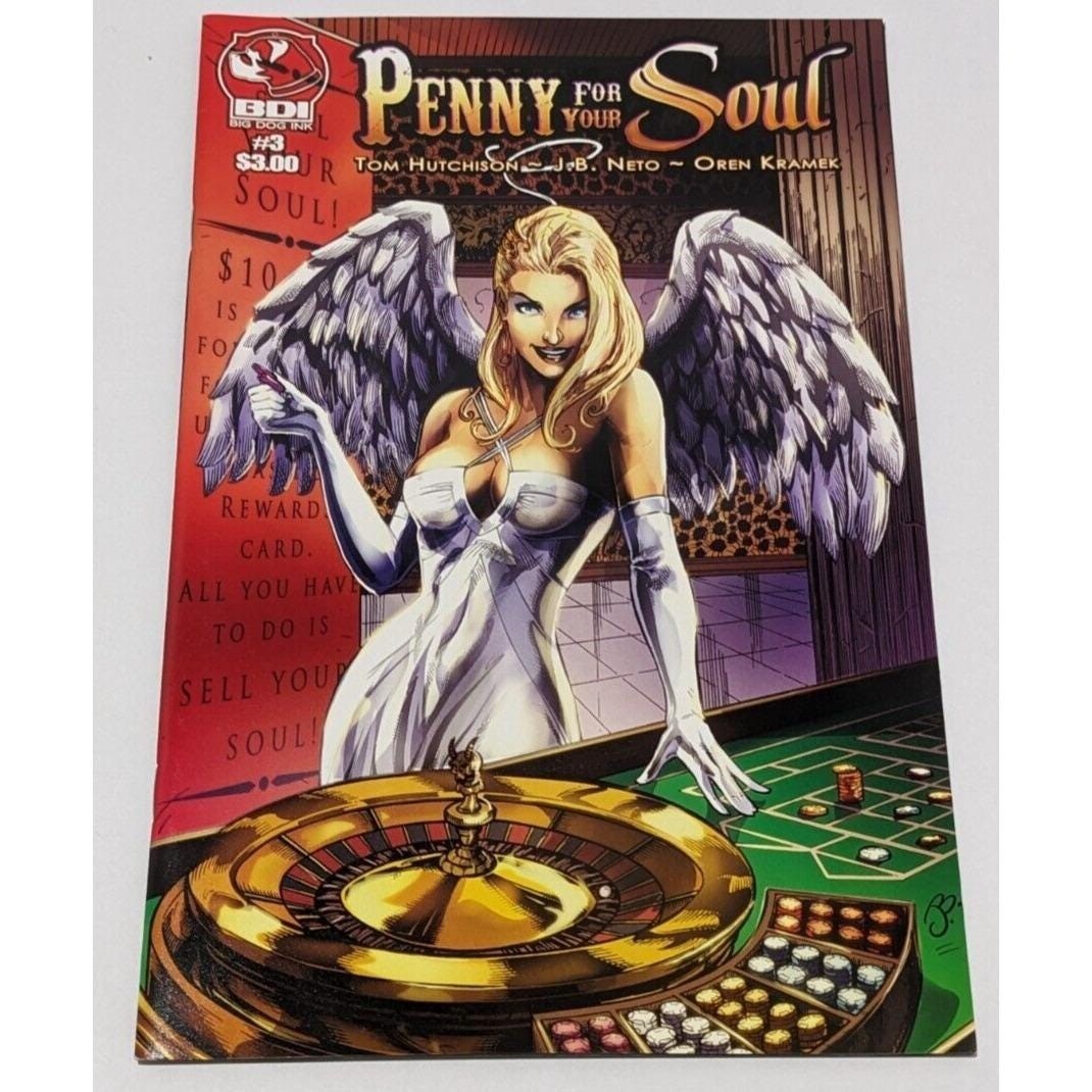Penny For Your Soul Comics Issues 1 and 4 Set Big Dog Ink Fantasy