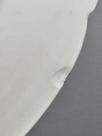 11″ Austria Floral Plate Platter Vintage Porcelain Hand-Painted Gold Trim Rustic