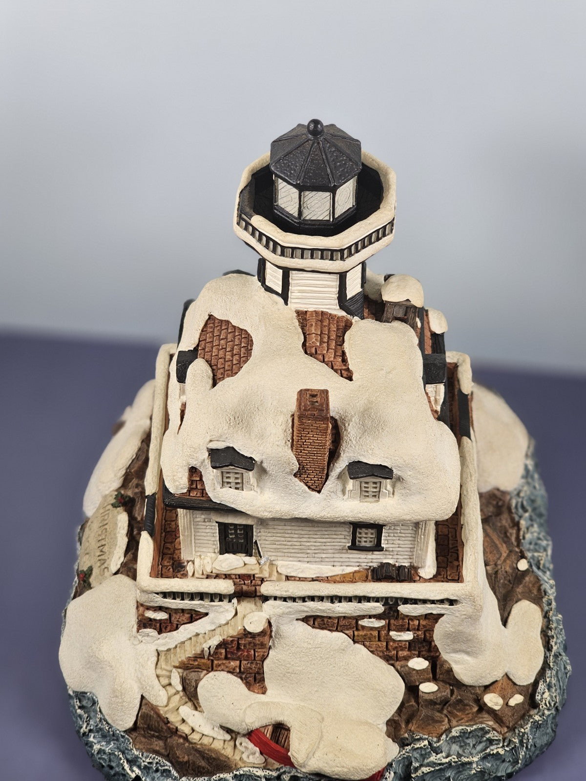 Vintage Harbour Lights Christmas 1996 Colchester Reef Lighthouse #701