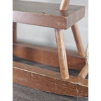 Colonial Wood Products Rocking Horse USA Rustic Nursery Decor