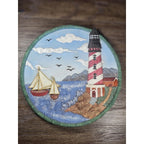 Bradford Exchange Seaside Retreat Lighthouse Wall Art 3D Plaque