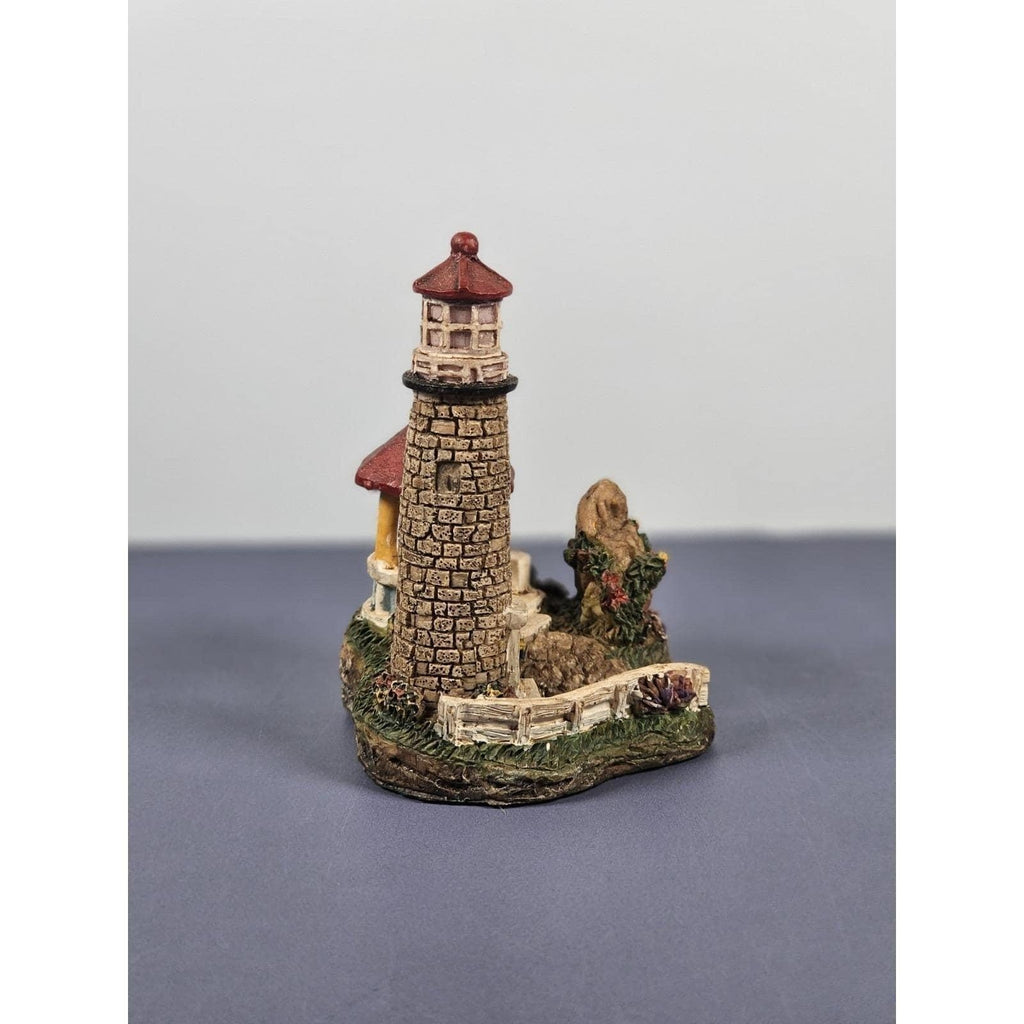 K's Collection Lighthouse Figurine Gazebo 1990s Coastal Decor