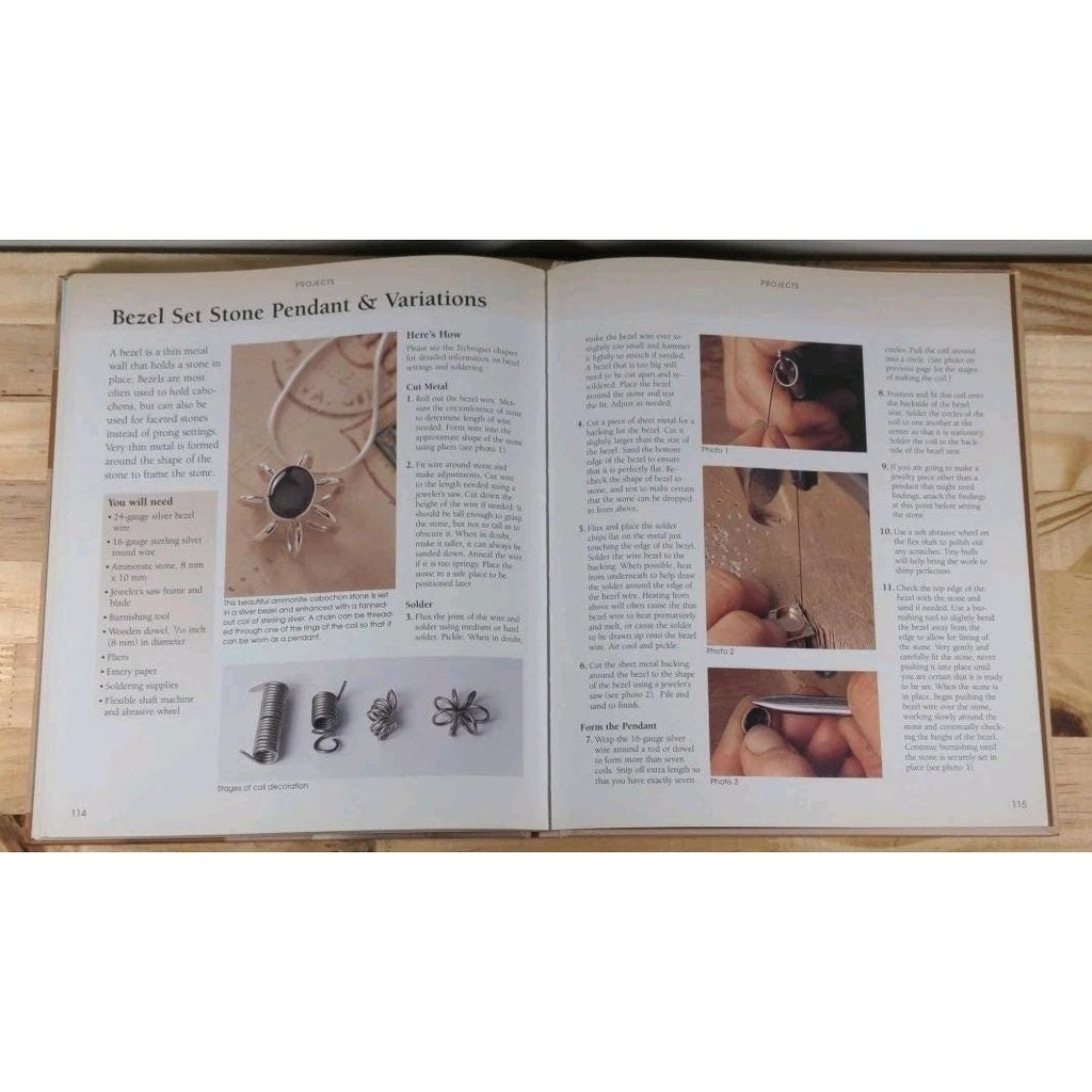 Signed Metal Jewelry Made Easy Book Jan Loney