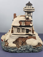 Vintage Harbour Lights Christmas 1996 Colchester Reef Lighthouse #701