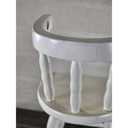 Vintage Wooden Doll Rocking Chair White 16" Cottage Style 80s 90s