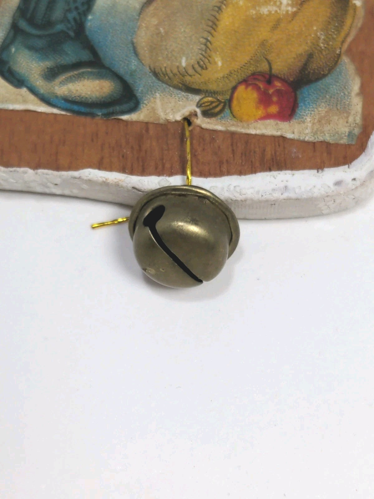 Vintage 1980s Santa Claus Wood Ornament Kurt S. Adler Christmas 🎄