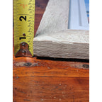 Vintage Framed Coastal Lighthouse Print Signed William Mangum 13.5x12