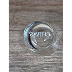 Set of 2 Chivas Etched Rocks Glasses 3.5 x 3 Inch Whisky Tumblers