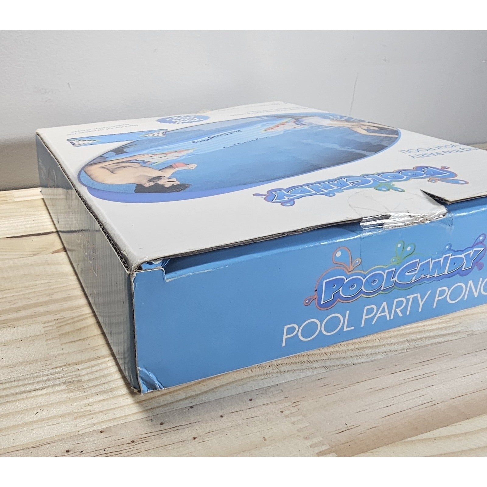 Pool Candy Inflatable Pool Party Pong Game New in Box