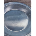 Vintage Towle Newburyport Pewter Bowl 10 Inch Floral Rim Serving Dish