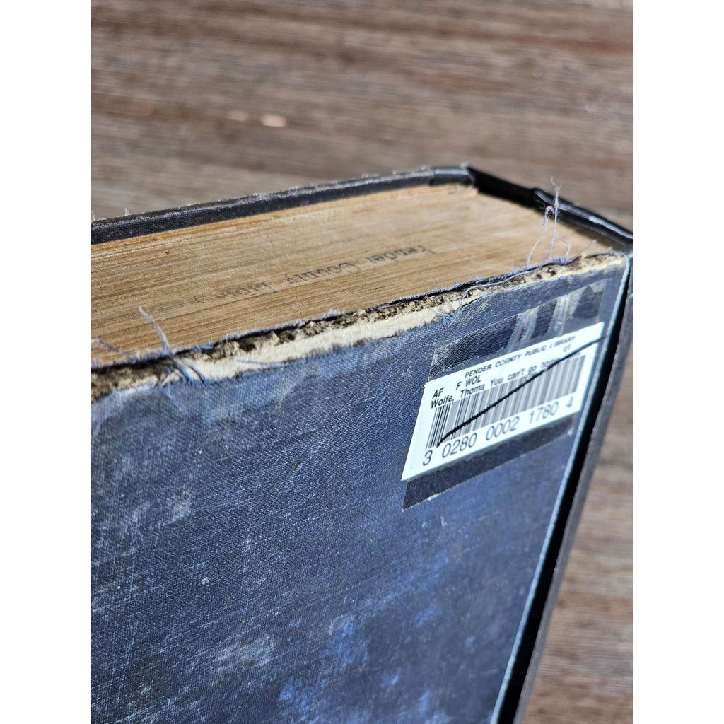 You Can't Go Home Again Thomas Wolfe 1940 HC Third Ed Worn Copy