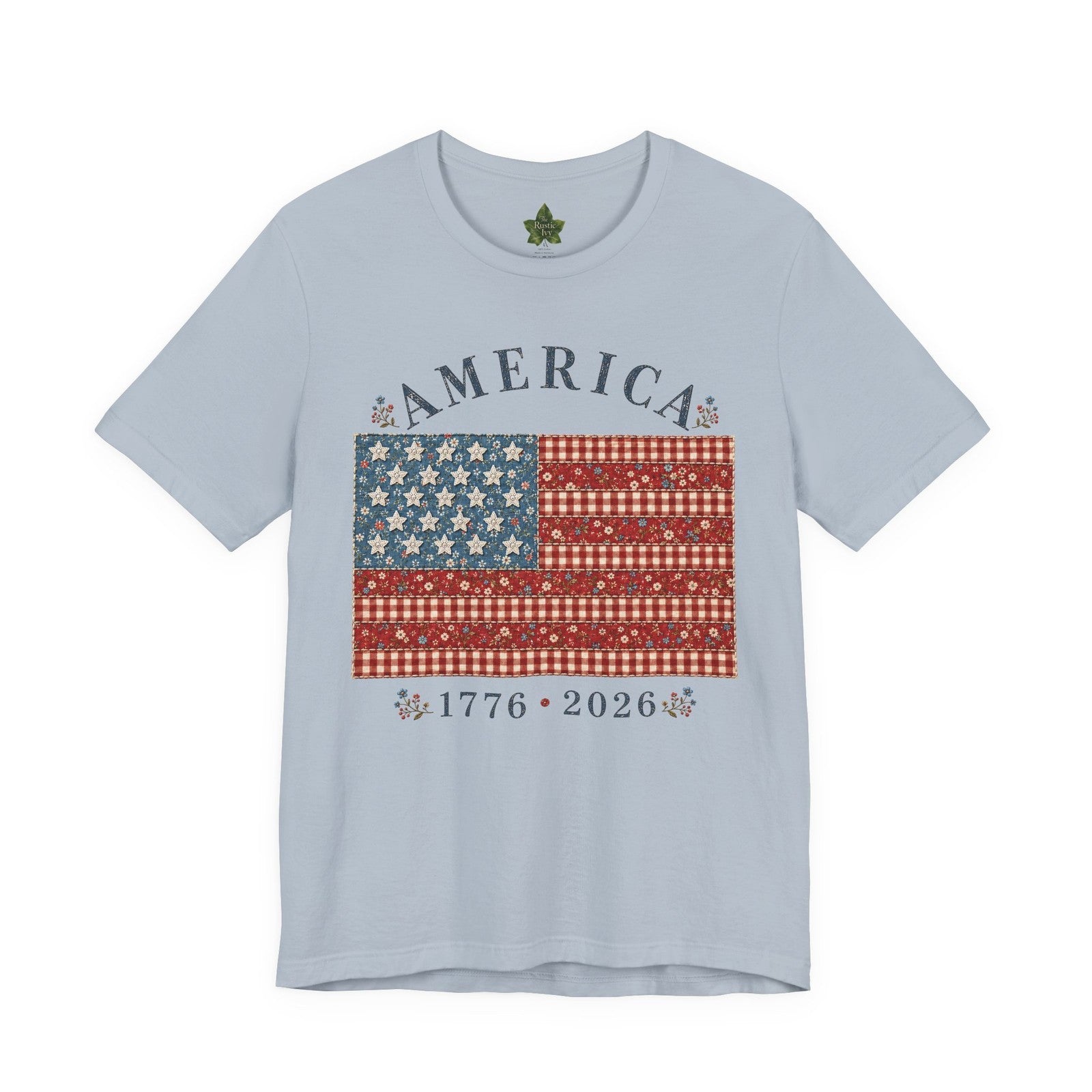 America 1776-2026 Flag Tee | Vintage Stars and Stripes