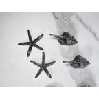 Set of 8 Sea Life Table Decor Sand Dollar Starfish Shell Coastal Decor