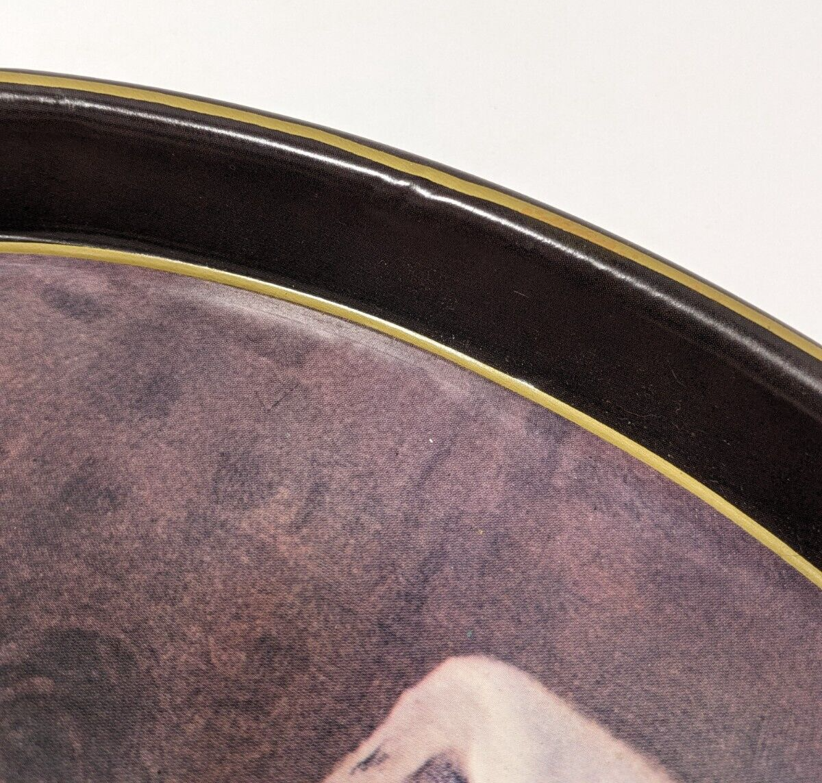 Coca-Cola Soda Woman Metal Oval Tray – Vintage 15"x12" Wall Decor