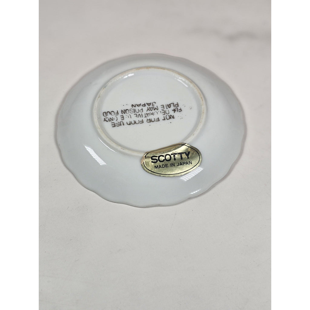 Vintage Georgia Souvenir Plate Mini Capitol Governor Mansion 3.5"