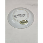 Vintage Georgia Souvenir Plate Mini Capitol Governor Mansion 3.5"