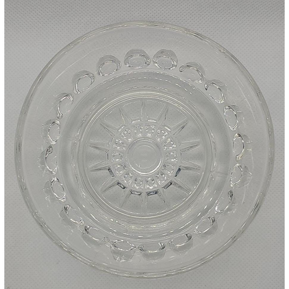 Vintage Clear Glass Sundae Dish Footed Ice Cream Dessert Cup