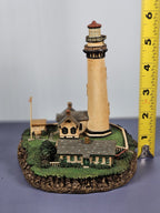 Danbury Mint Pigeon Point Lighthouse Sculpture Beacon By The Sea With COA