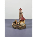 K's Collection Lighthouse Figurine Gazebo 1990s Coastal Decor