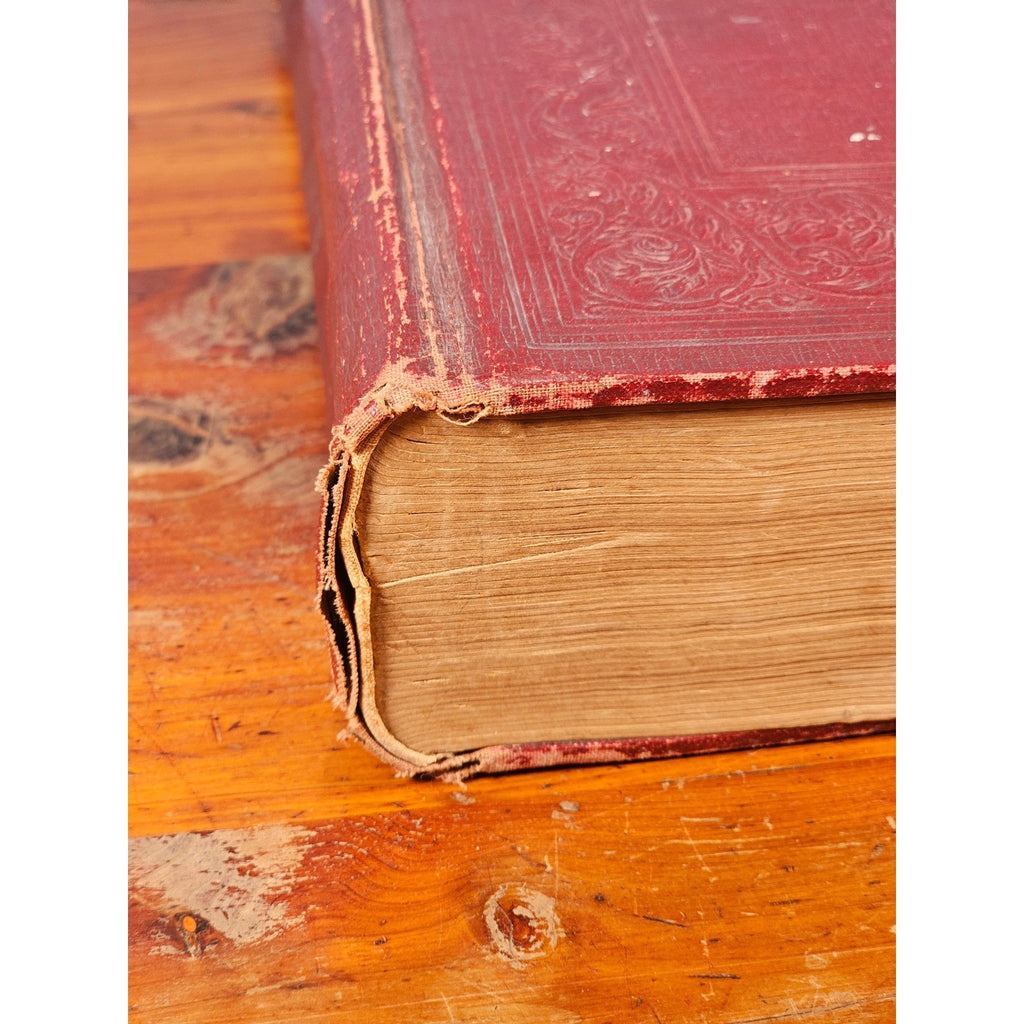 Vintage Red Hardcover Dictionary Volume Two Buck Mark to Zymurgy
