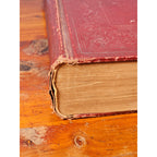 Vintage Red Hardcover Dictionary Volume Two Buck Mark to Zymurgy