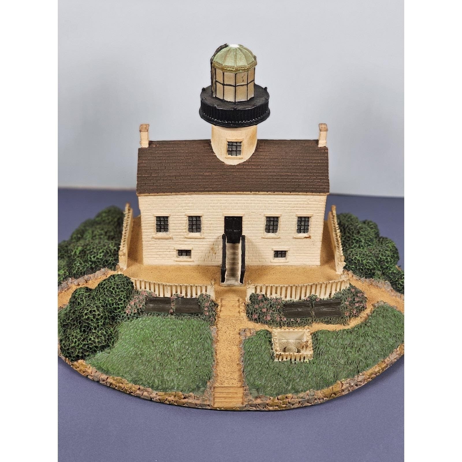 Vintage Danbury Mint Old Point Loma Lighthouse w/ COA