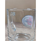 Vintage Canadian Mist Glass Mug Maple Leaf Whiskey Barware