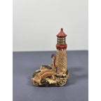 Ks Collection Lighthouse Figurine Bridge Cottage 1990s Coastal