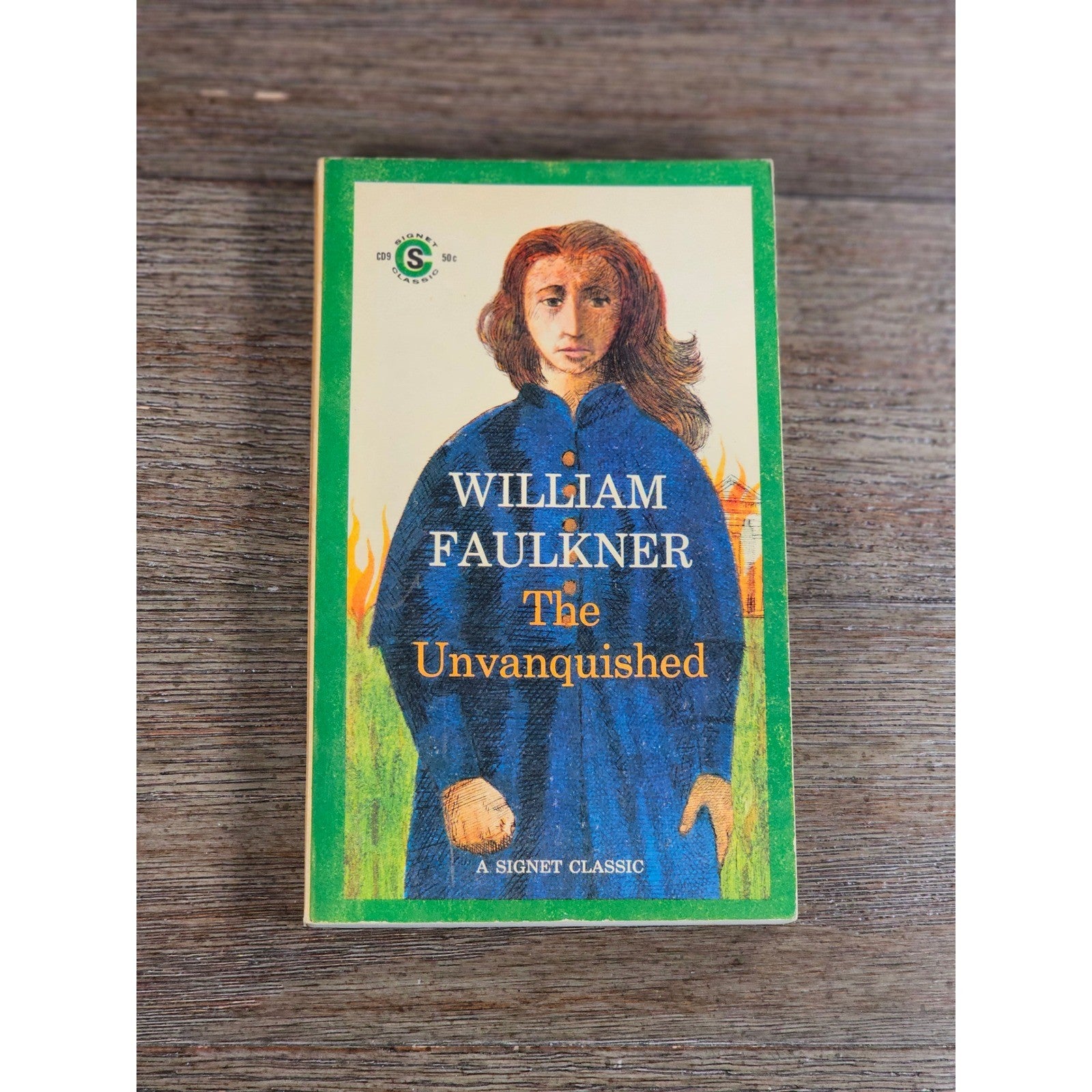 William Faulkner The Unvanquished Signet Classic Paperback 1959