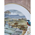 Vintage Franklin Porcelain Plate A Secluded Stream in November 1979