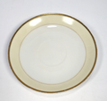 Noritake Dawn Saucer with Gold Trim – 5 5/8" Diameter