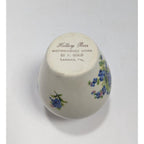 Vintage Holley Ross Vase 22K Gold Trim Porcelain 4.5 Inch