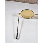 Vintage Teddy Bear Glasses Miniature Gold Wire Rim Eyeglasses Plush Display