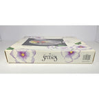 Crystal Clear Studios Ashford Glass Platter 11.25 Inch