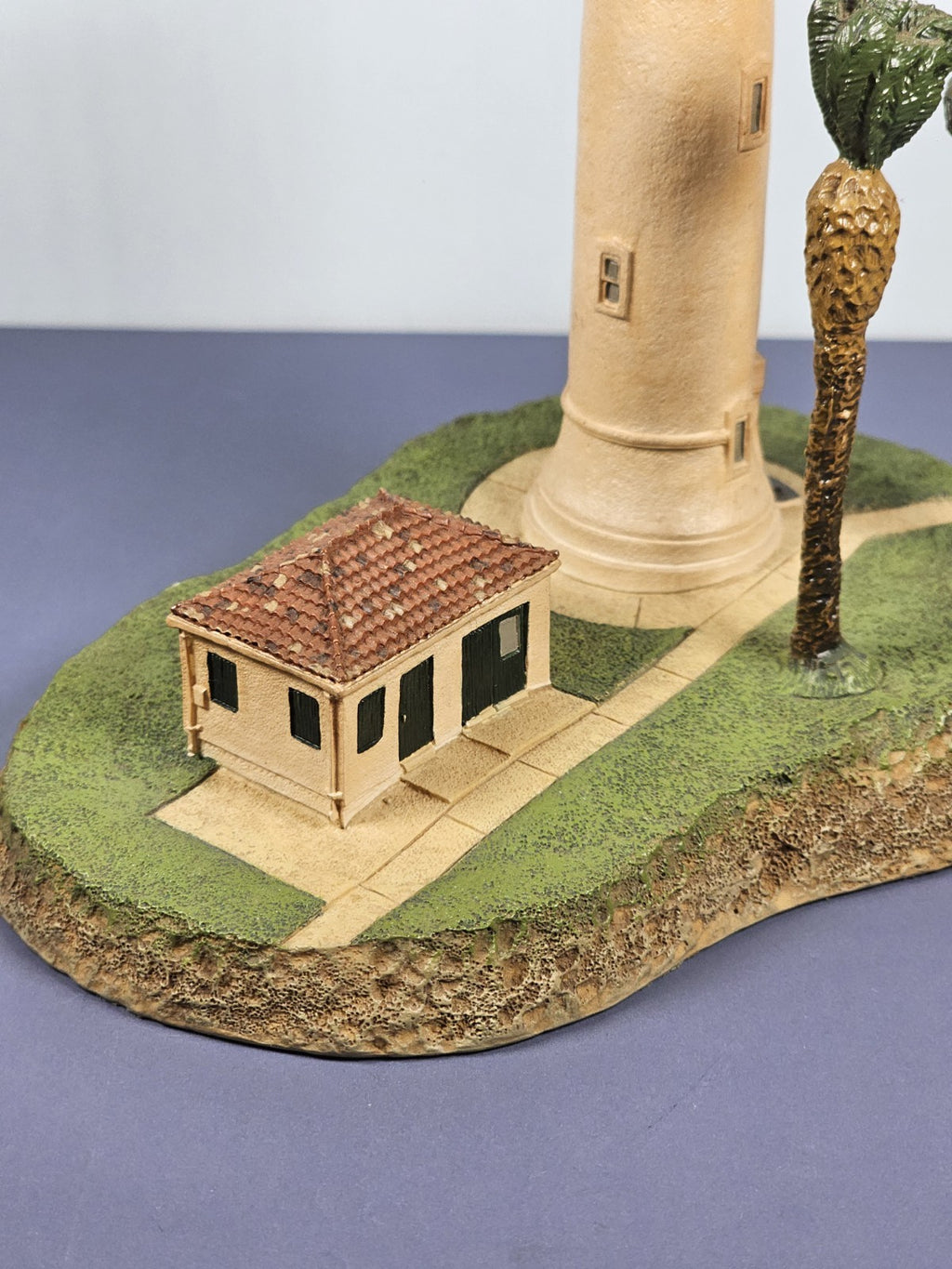 Vintage The Danbury Mint 1993 POINT VICENTE LIGHTHOUSE Sculpture