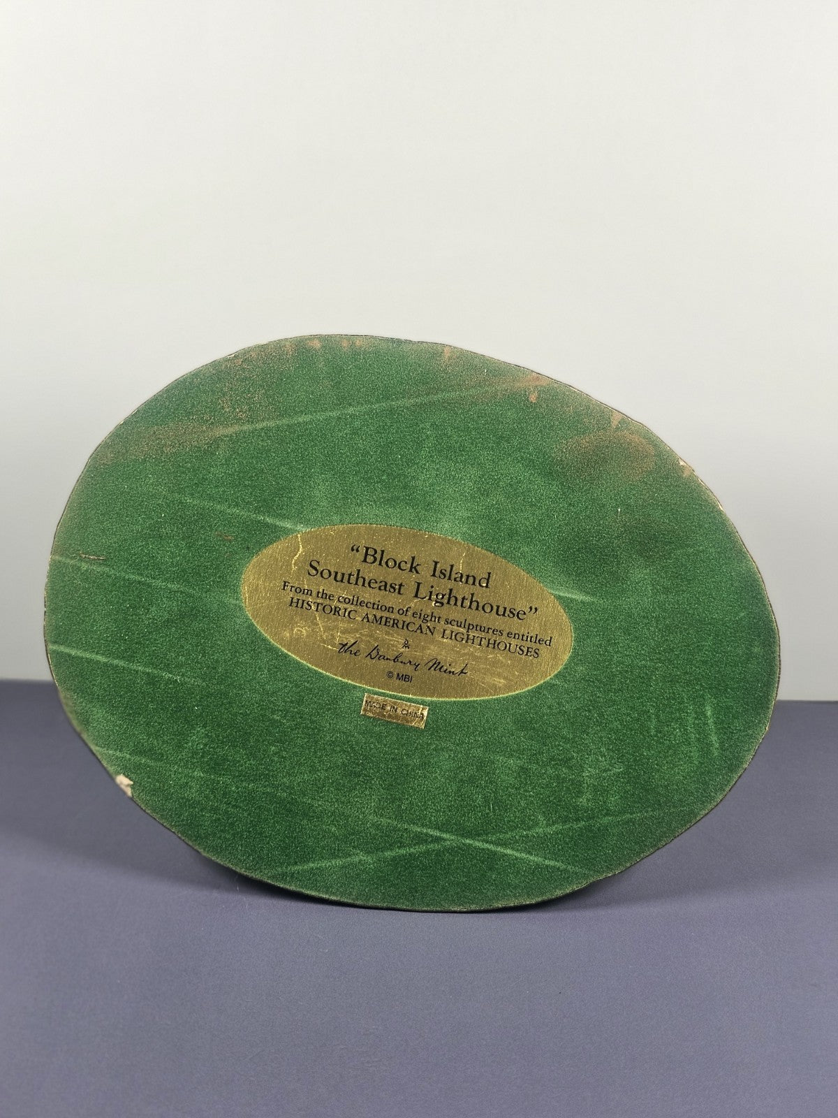 Block Island Southeast Lighthouse Historic American Lighthouses The Danbury Mint