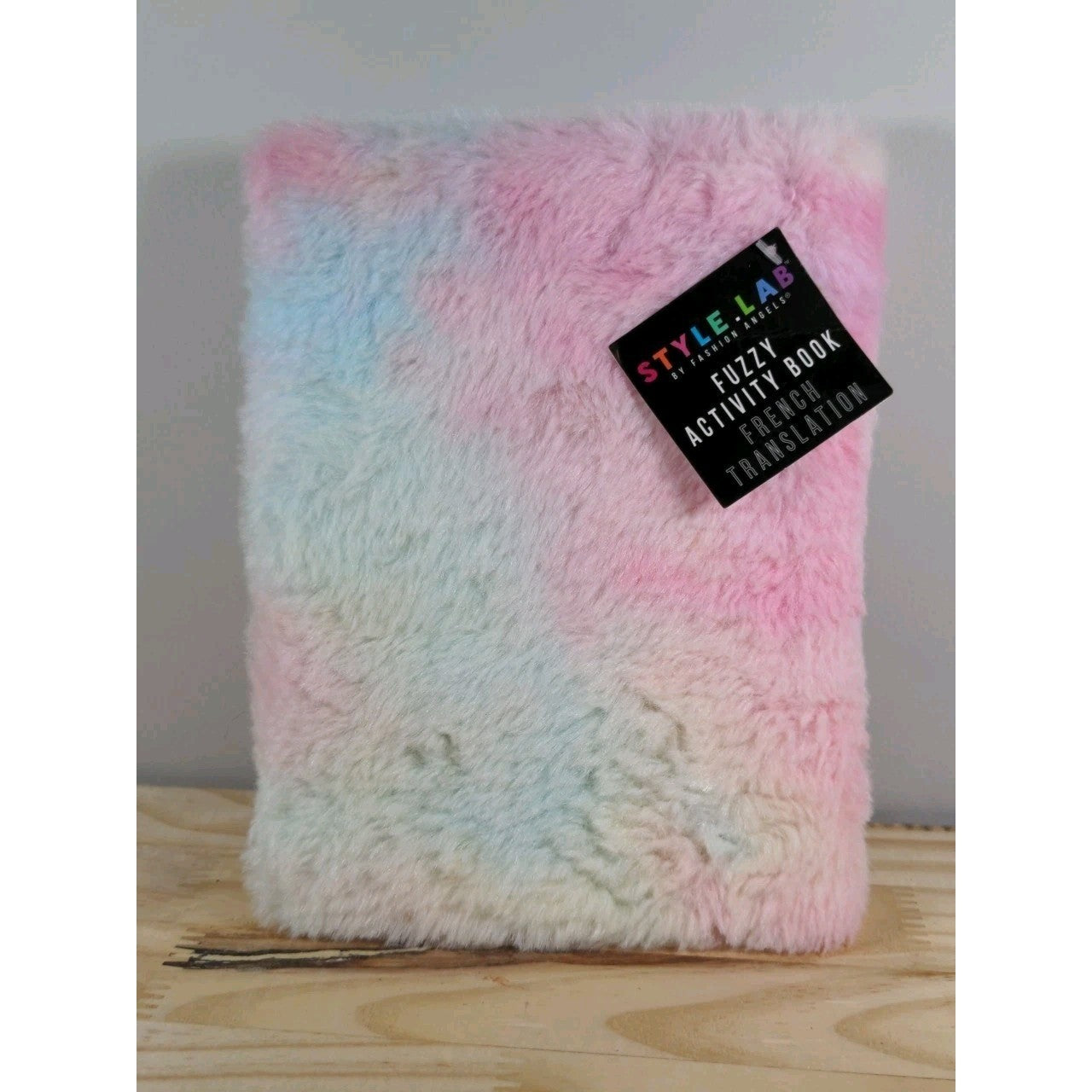 Multicolor Fuzzy Cat Journal – New With Tags – 80 Pages – 8 x 6