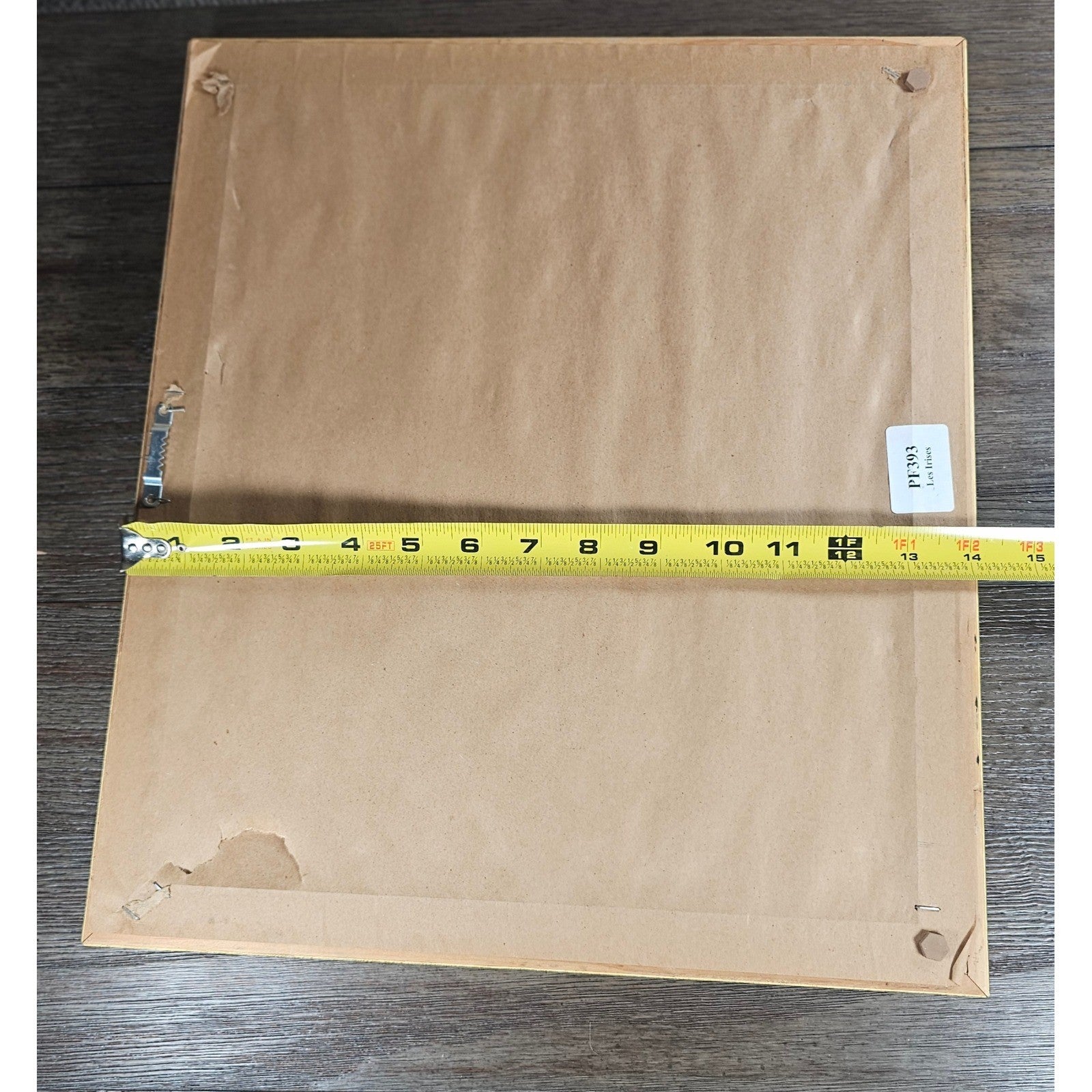 Vintage Framed Iris Art Print | Les Irises Floral Wall Art | 16x14 Gold Frame