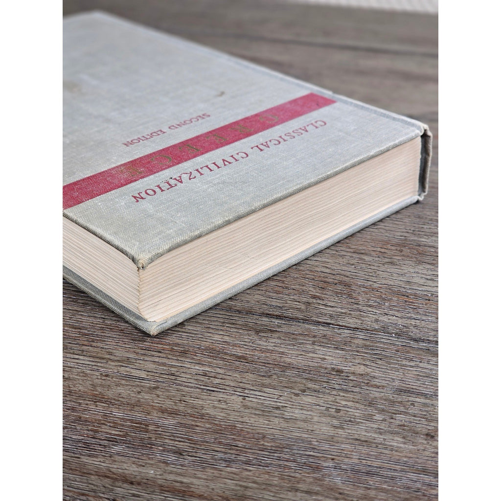 Classical Civilization Greece 2nd Ed 1951 Couch Geer Hardcover