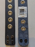 Lot Of 2 Perri's Leather Wrist Straps 10 1/2" X 1 1/2"