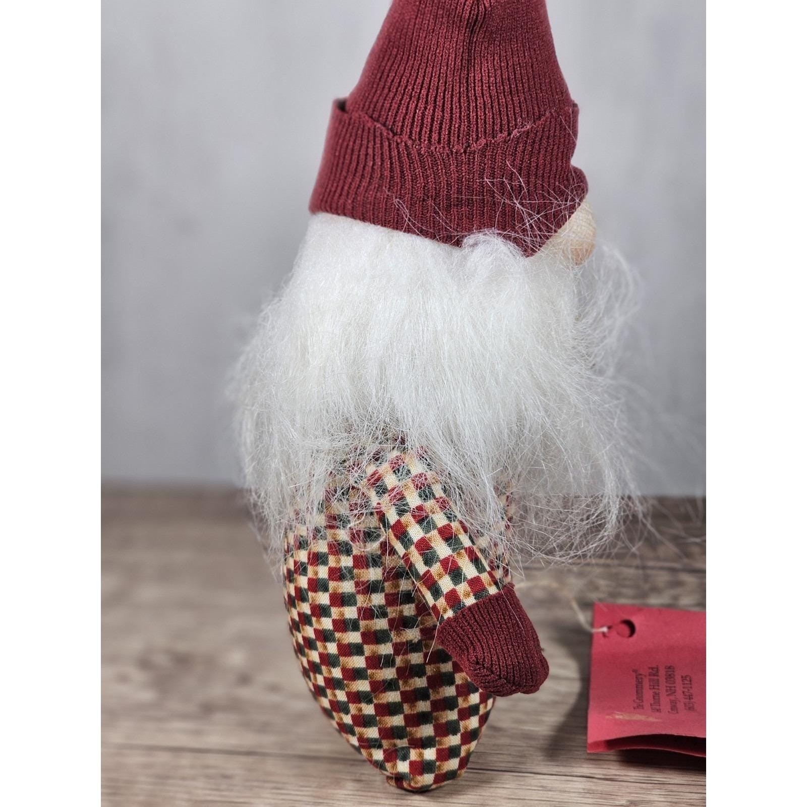 Winter Gnome Shelf Sitter Rustic Christmas Decor 8 Inch