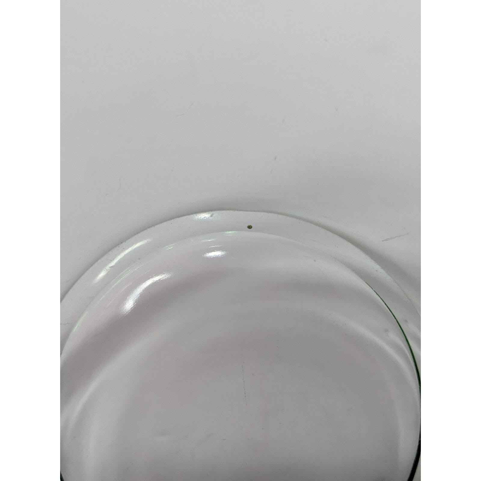 Green Glass Candy Dish Handled Vintage Serving Bowl