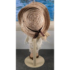 Vintage Applause Tessie Pepite Cloth Doll 1984 Straw Hat