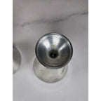 Kirk Stieff Pewter P105 Goblets Set of 2 Vintage Pewter Cups