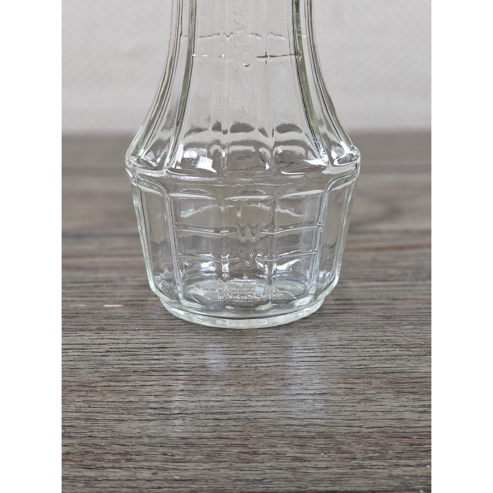 Vintage Good Seasons Glass Cruet Bottle 7.5" No Lid Vase
