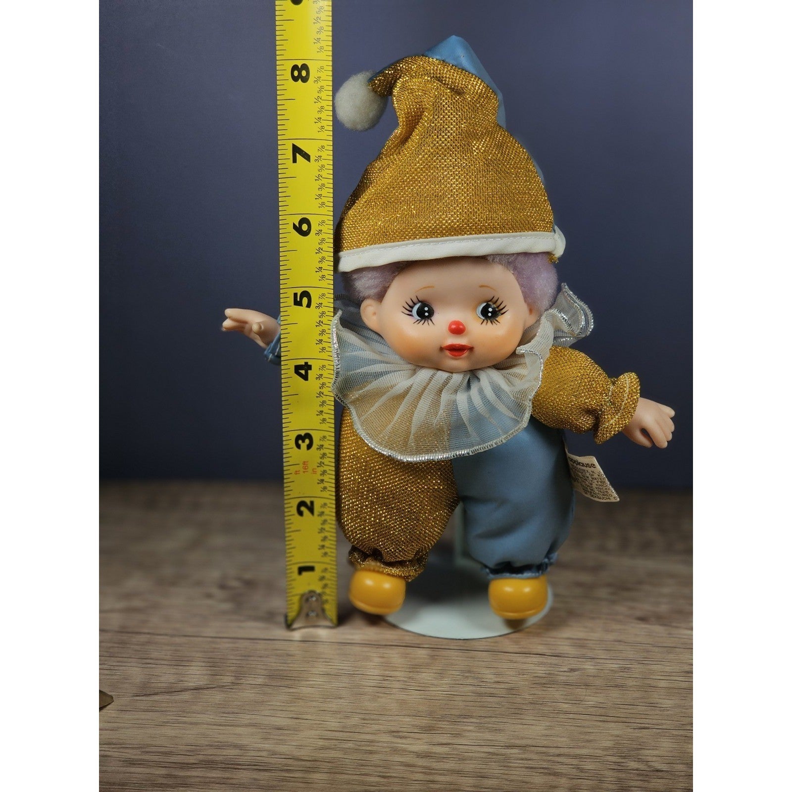 Vtg 1982 Sekiguchi Knickerbocker Toys Candice The Clown Doll 7628