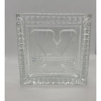 Vintage Mikasa Crystal Baby Keepsake Box BABY Glass Memory Box
