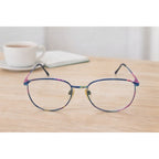 Charmant 4223 Designer Eyeglass Frames Only Teal Speckled 56-18-140